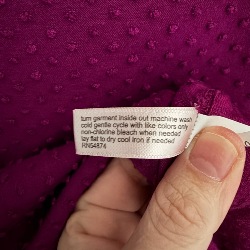 The Limited Maroon Short Sleeve Top - Picture 8 of 8